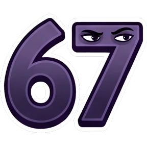 Стикер из набора 67