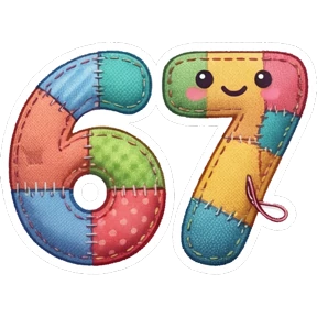 Стикер 1 из набора 67
