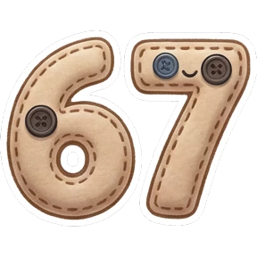 Стикер 24 из набора 67
