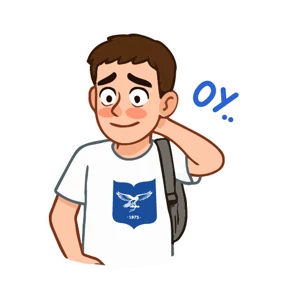 Стикер 17 из набора АлтГУ