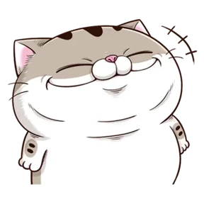 Стикер 8 из набора Ami fat cat