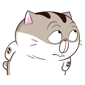 Стикер 13 из набора Ami fat cat