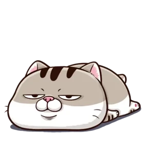 Стикер 17 из набора Ami fat cat