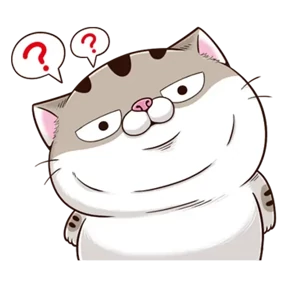 Стикер 2 из набора Ami fat cat