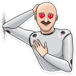 Стикер 5 из набора Atomic Heart