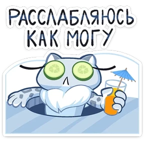 Стикер 16 из набора Барсина