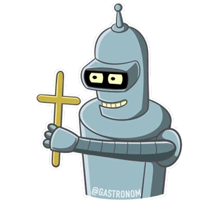 Стикер из набора Bender