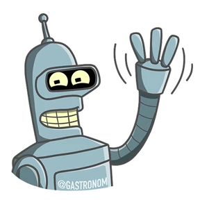 Стикер 7 из набора Bender