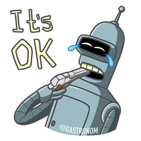 Стикер 5 из набора Bender