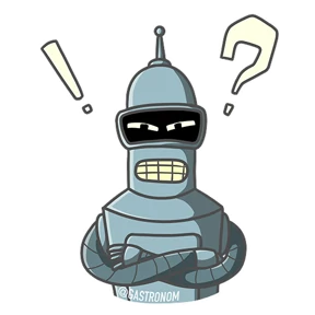 Стикер 13 из набора Bender