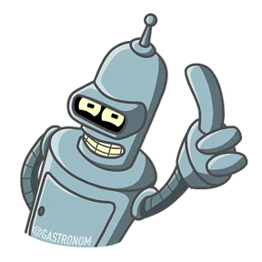 Стикер 2 из набора Bender
