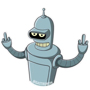 Стикер 16 из набора Bender