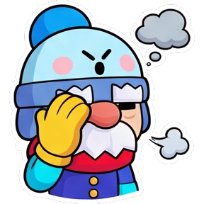 Стикер 12 из набора BRAWL STARS