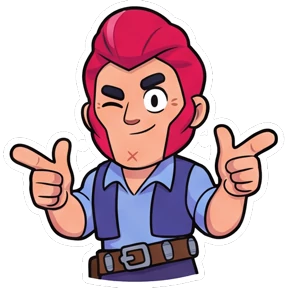 Стикер 15 из набора BRAWL STARS