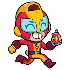 Стикер 16 из набора BRAWL STARS