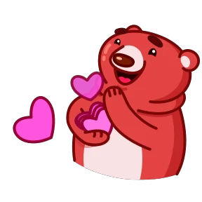 Стикер из набора Buddy_Bear