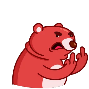 Стикер из набора Buddy_Bear