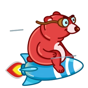Стикер 11 из набора Buddy_Bear