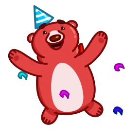 Стикер 13 из набора Buddy_Bear