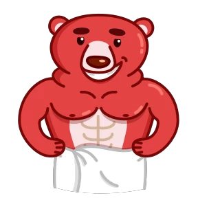 Стикер 15 из набора Buddy_Bear
