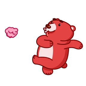 Стикер 17 из набора Buddy_Bear