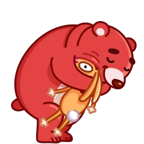 Стикер 21 из набора Buddy_Bear