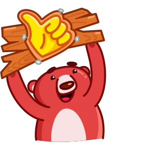 Стикер 22 из набора Buddy_Bear