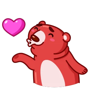 Стикер 24 из набора Buddy_Bear