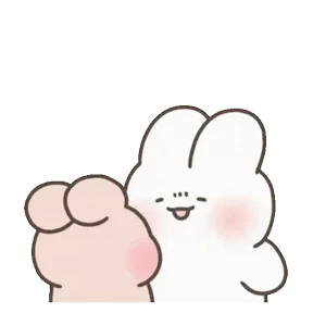 Стикер из набора Bunnies