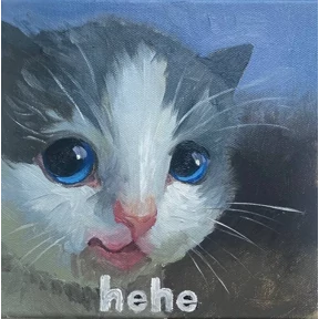 Стикер 4 из набора Cat_art