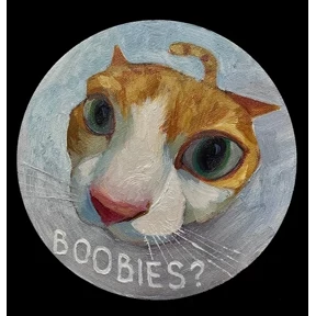 Стикер 5 из набора Cat_art