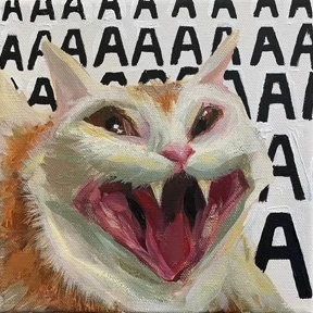 Стикер 11 из набора Cat_art