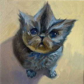 Стикер 12 из набора Cat_art