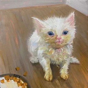 Стикер 13 из набора Cat_art