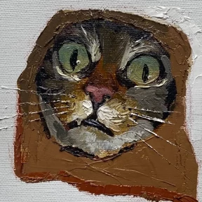 Стикер 33 из набора Cat_art