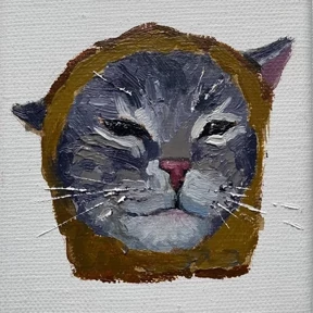 Стикер 38 из набора Cat_art