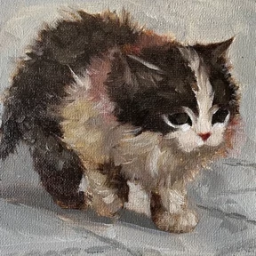 Стикер 43 из набора Cat_art