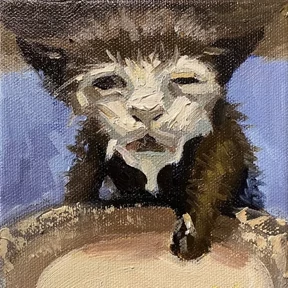 Стикер 45 из набора Cat_art