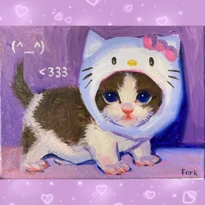 Стикер 60 из набора Cat_art