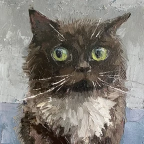 Стикер 61 из набора Cat_art