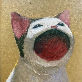 Стикер 64 из набора Cat_art