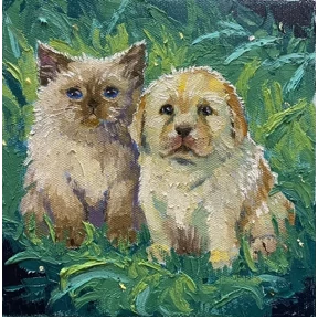 Стикер 66 из набора Cat_art