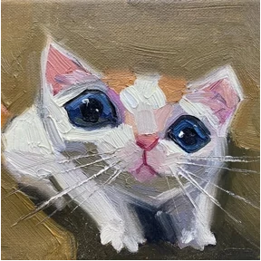 Стикер 67 из набора Cat_art