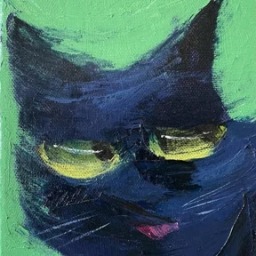 Стикер 70 из набора Cat_art