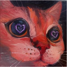 Стикер 72 из набора Cat_art