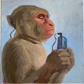 Стикер 73 из набора Cat_art