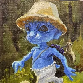 Стикер 76 из набора Cat_art