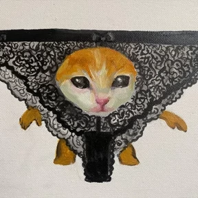 Стикер 89 из набора Cat_art