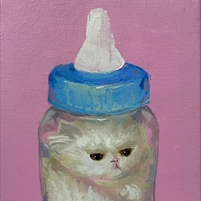 Стикер 90 из набора Cat_art