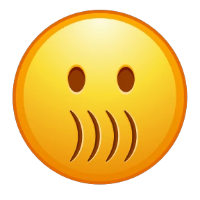 Стикер из набора Creepy Emoji